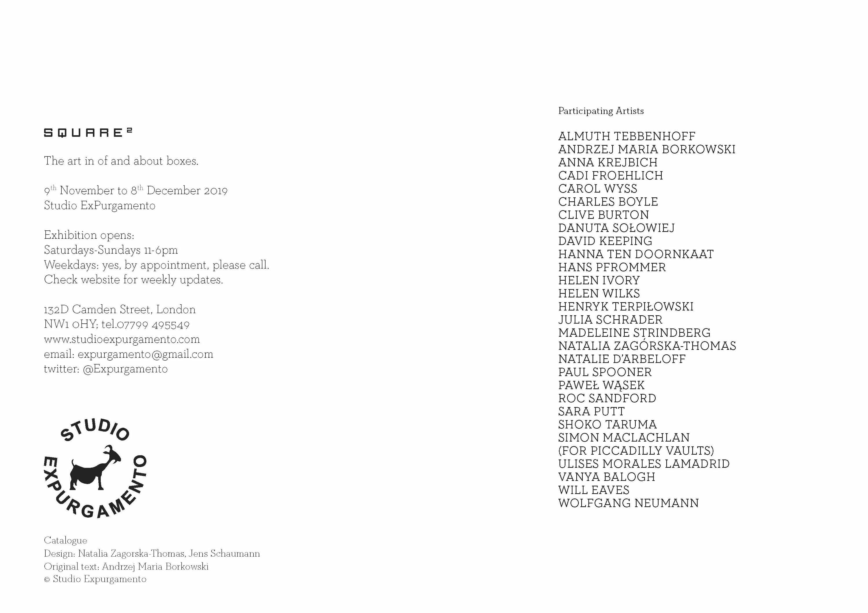 Catalogue for Square2 Page 2